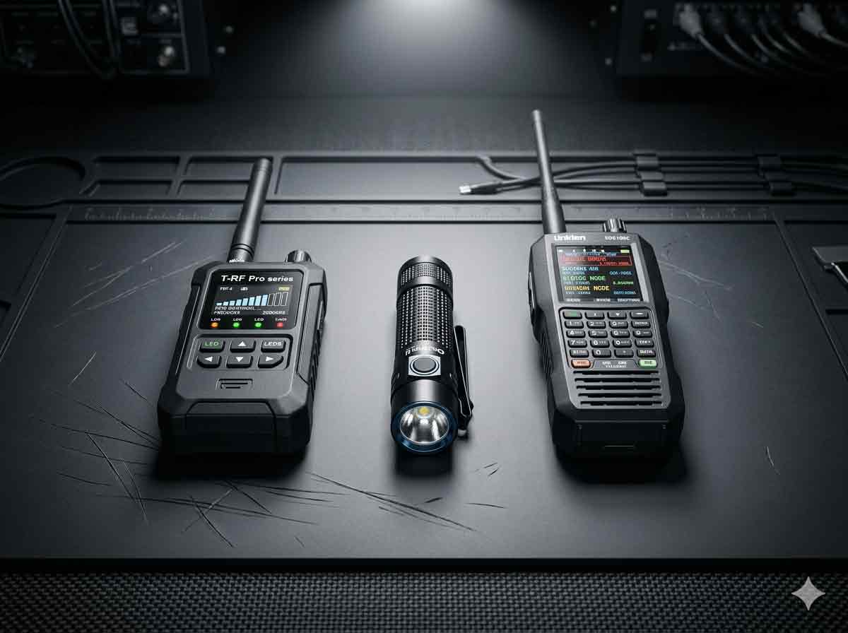 Professional TSCM electronic bug detection equipment used by Winnipeg licensed PI